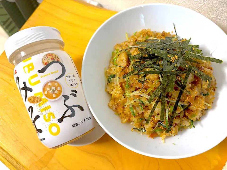 ❤️まーくん亭❤️納豆チャーハンつぶみそ添え|kuririnさん