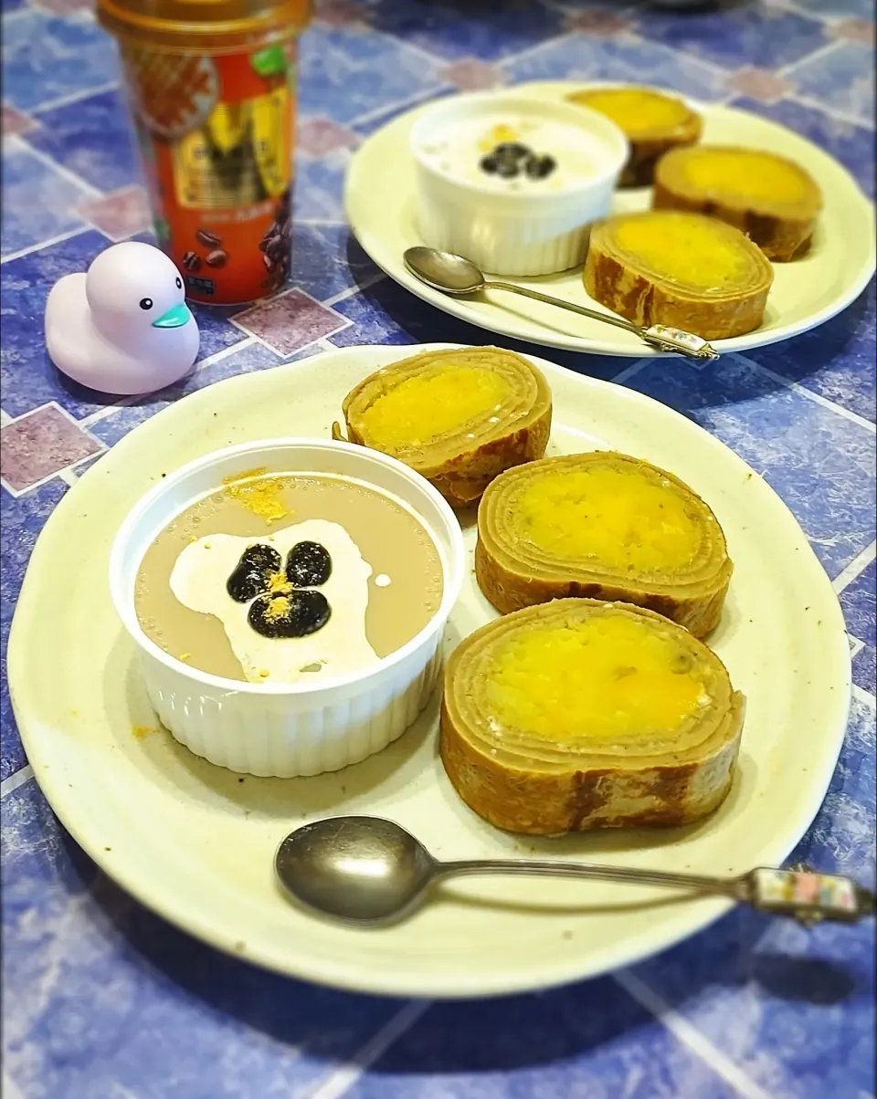 ポトスさんのあんこ巻きさつま芋バージョン|みったんさん