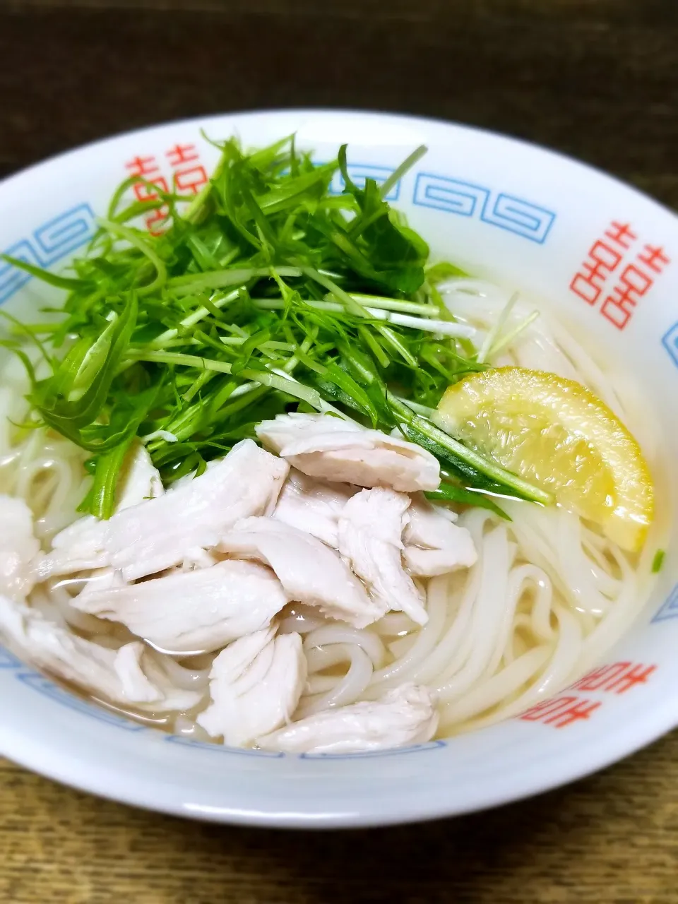 パパ作👨水菜とささみのフォー|ぱんだのままんさん