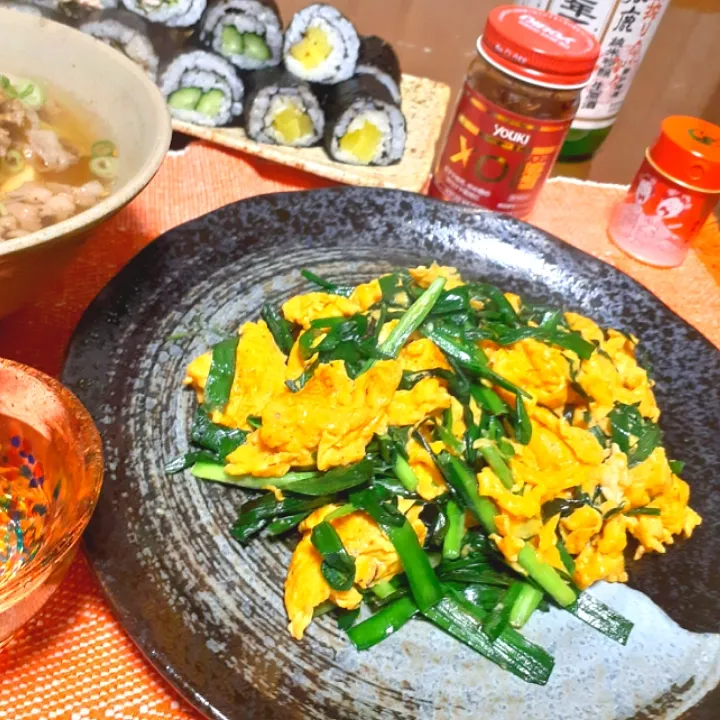 ニラ玉～XO醤入り✨|びせんさん
