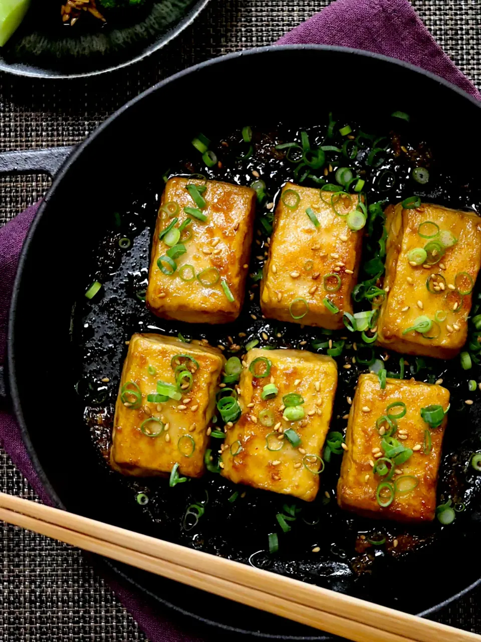 毛豆腐で虎皮毛豆腐|かおるさん