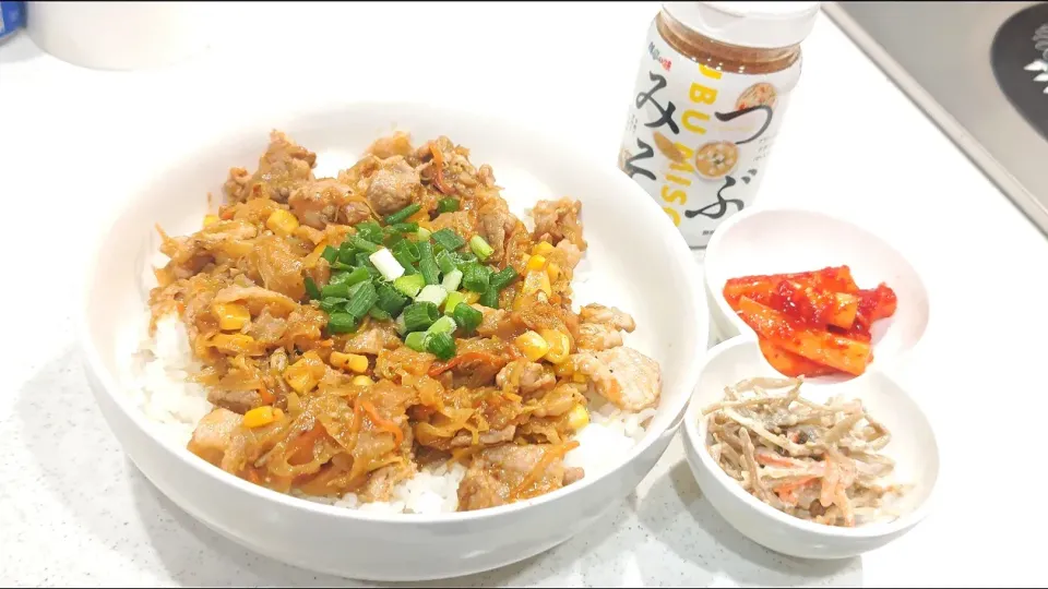 つぶみそ～で炒め物|シンニャンさん