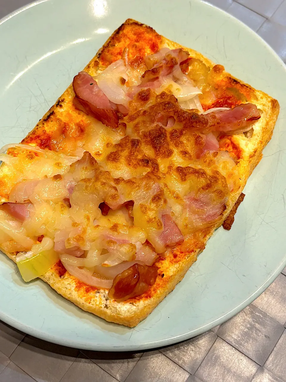 油揚げピザ🍕|なかみほさん