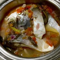 Stewed fish in tomatoes, onions and calamansi juice| Ahnneさん