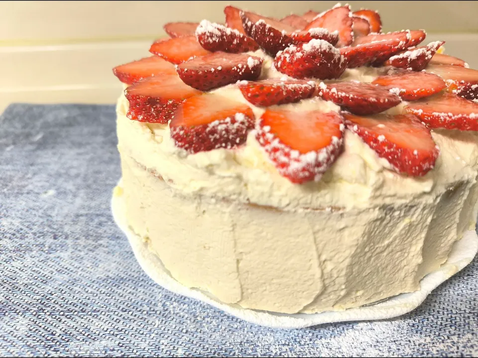 イチゴのバースデーケーキ|みぽりんさん
