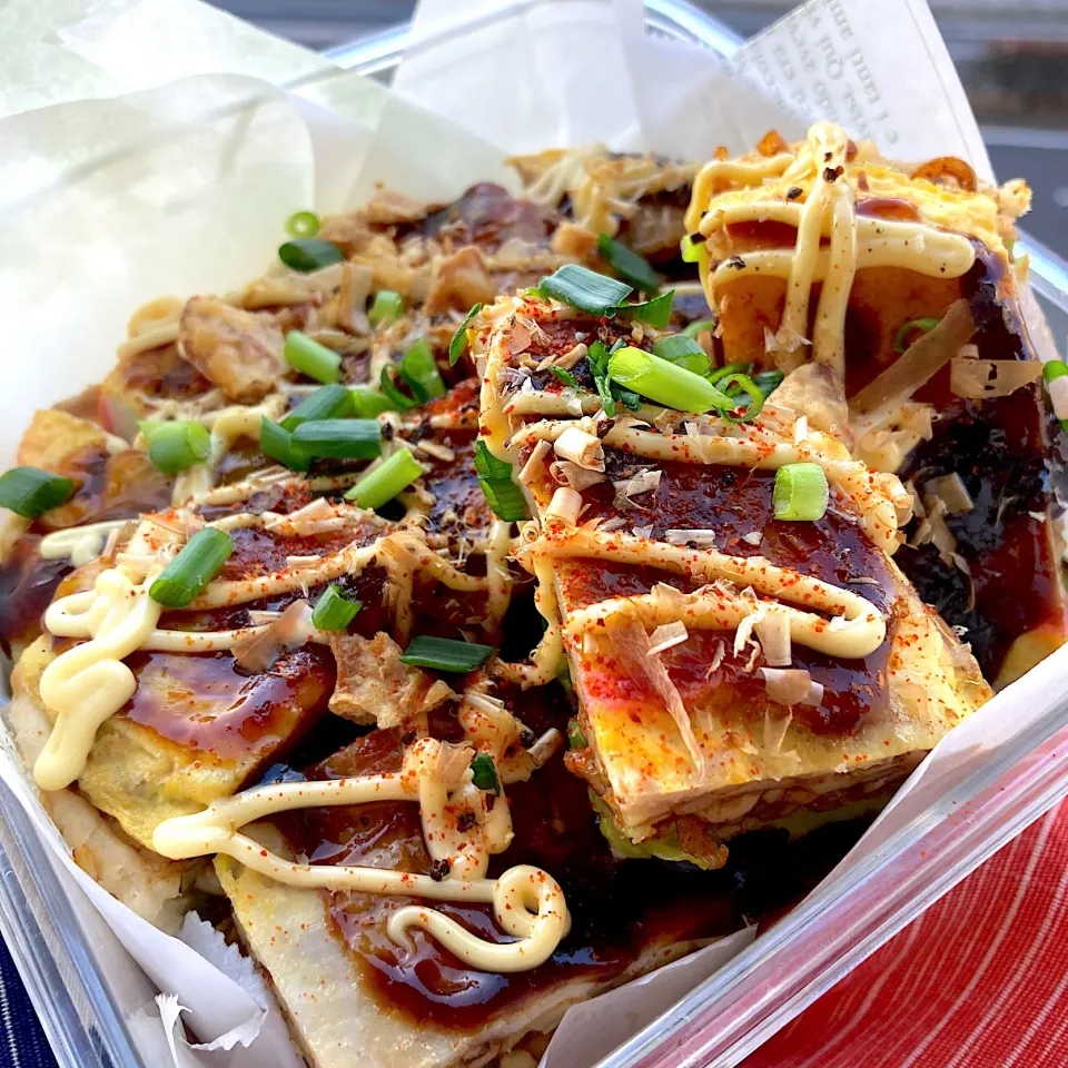 ボリューム満点！ お好み焼き弁当|Kさん