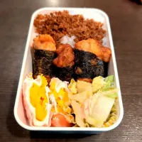 のり巻きチキン弁当🍱|Rieさん