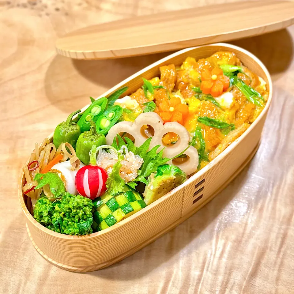 きつね丼弁当|1480_kojiさん