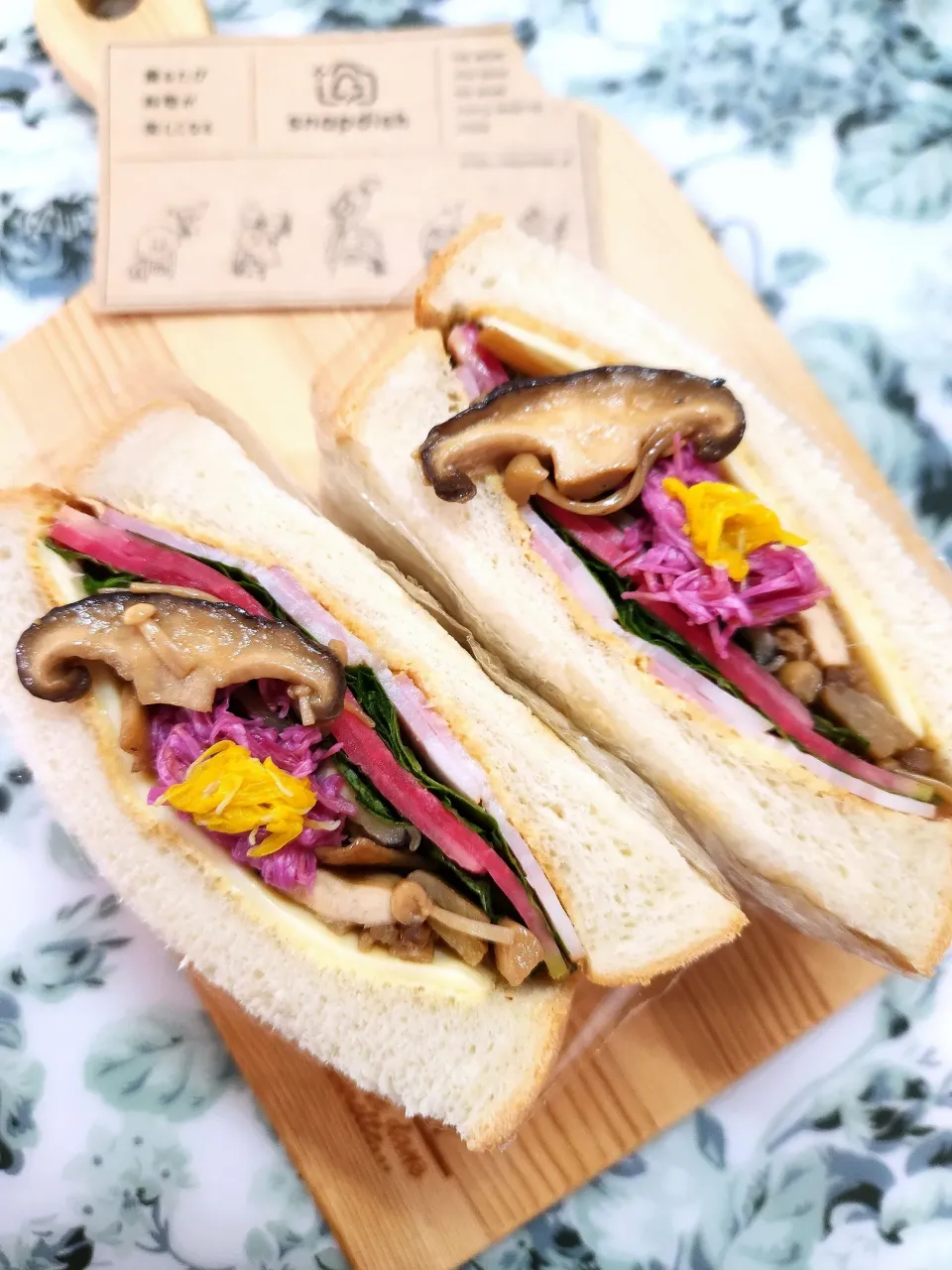 @きなこさんの料理 🔷☀️天日干し🍄しめじのバル酢マリネ🔷→→🔷あるもんで🍞トーストサンド🥪🔷|@きなこさん