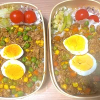 ドライカレー弁当🍱|ふみふみさん