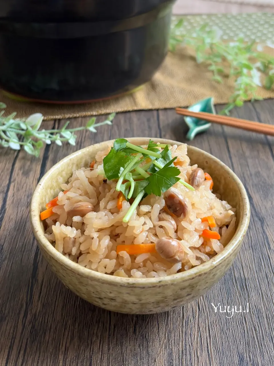 切干大根と炒り大豆の炊き込みご飯|ゆーこどんさん