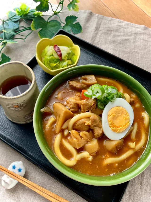 Snapdishの料理・レシピ写真:『Fit Dish』鶏肉と根菜の煮込みdeカレーうどん｜続報 第三弾！【SDユーザーさんが絶賛体験中】あなたにぴったりのおかずをお届け「FitDish」のココが好き！