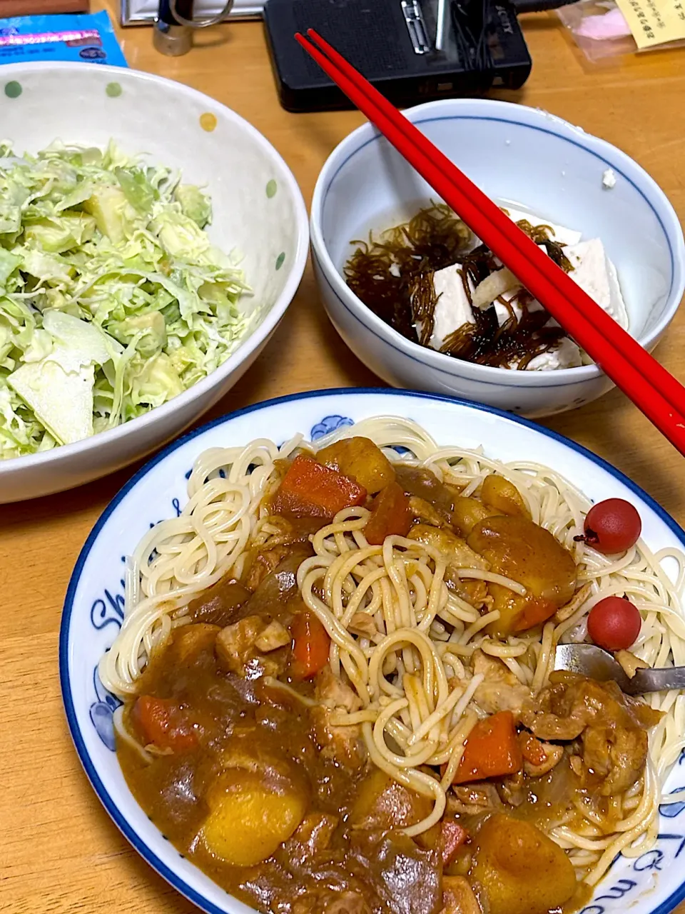 カレーシチュースパゲッティ🍝💦|Makokoさん