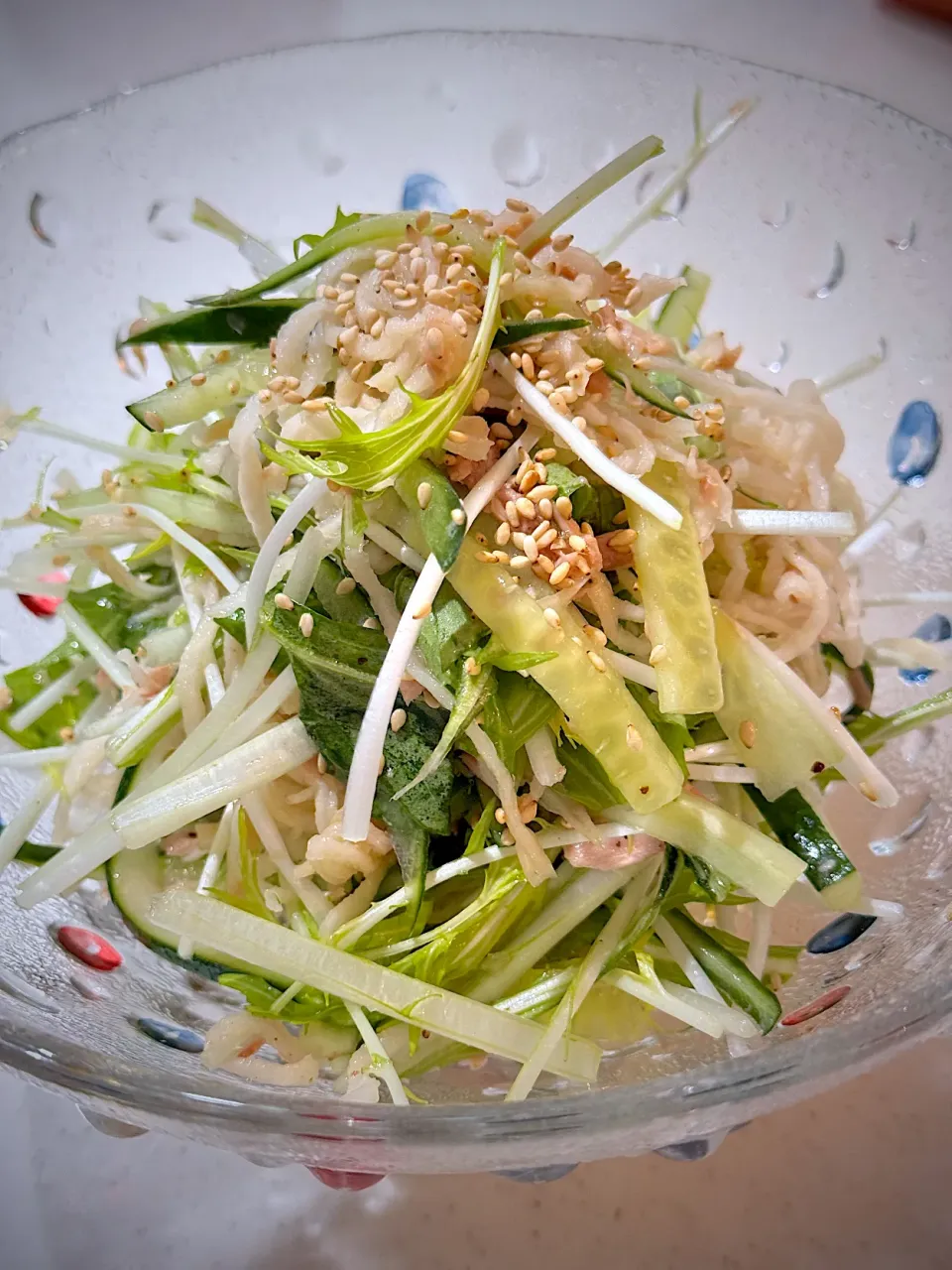 切り干し大根と水菜きゅうりのサラダ|Megさん