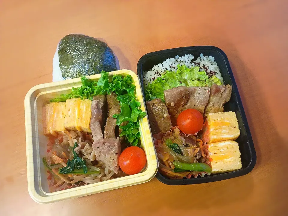 次男・私弁当|tamagomagomagoさん