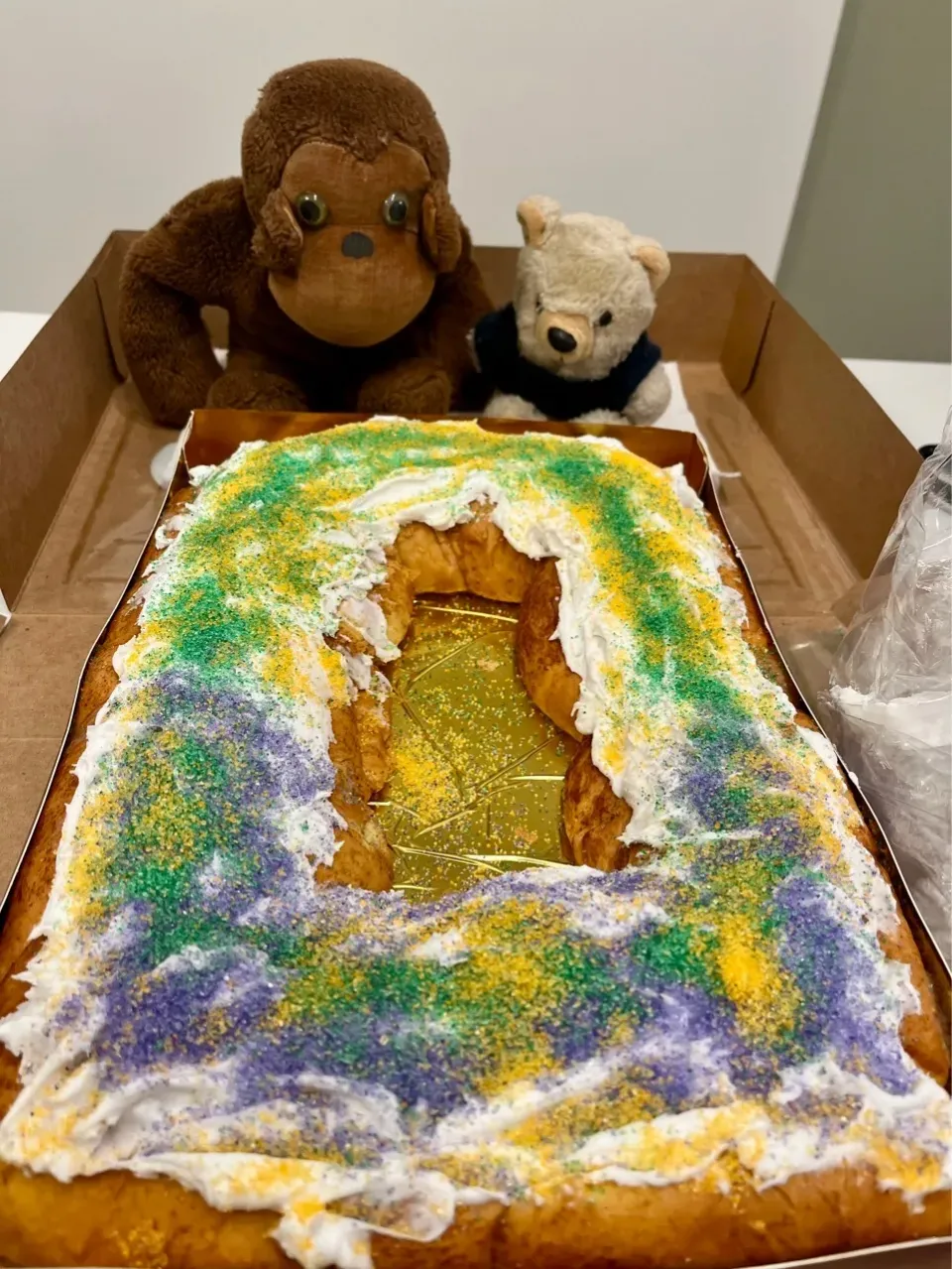 2025/2/7 ニューオーリンズのキング・ケーキ  King Cake from New Orleans|19 Boys & 野鳥さん