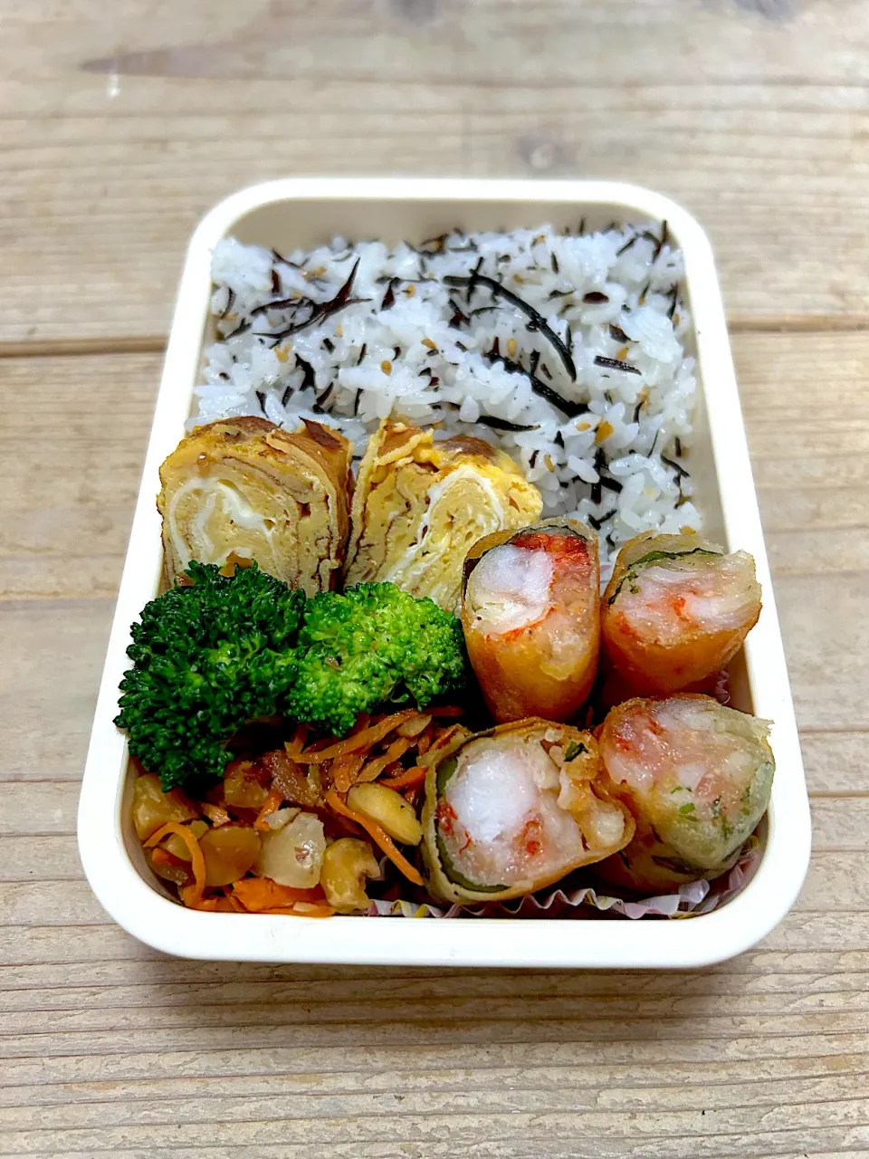 エビ春巻き弁当|junさん