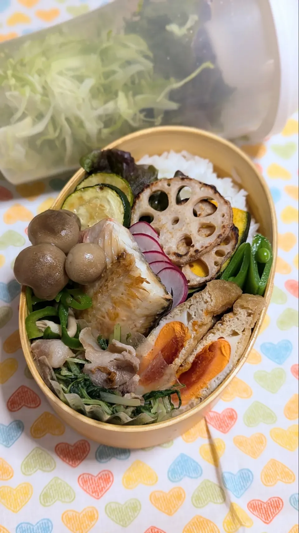 本日のお弁当〜ほっけ焼き弁当|f.1125beさん