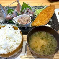 鯵尽くし定食|玉川 敦さん