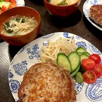 ハンバーグご飯|雑草シェリーさん