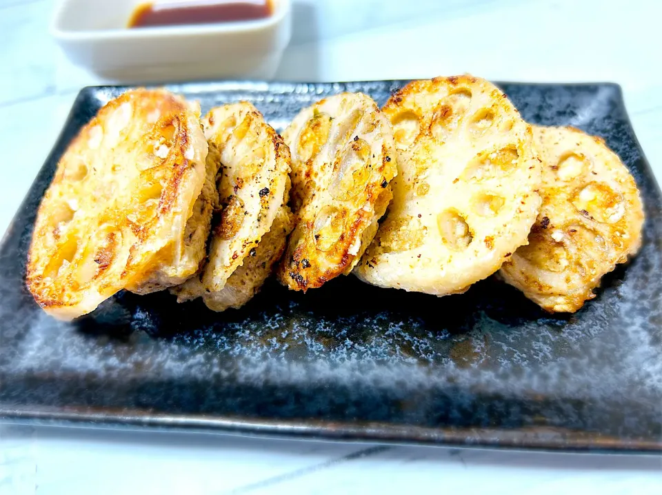 蓮根で餃子|ゆっきー♪さん