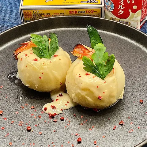 「雪印メグミルク　簡単ホワイトソース」を使ってみたSnapdishの料理・レシピ写真:蕪のクリームソースかけ.𖥔 ݁ ˖