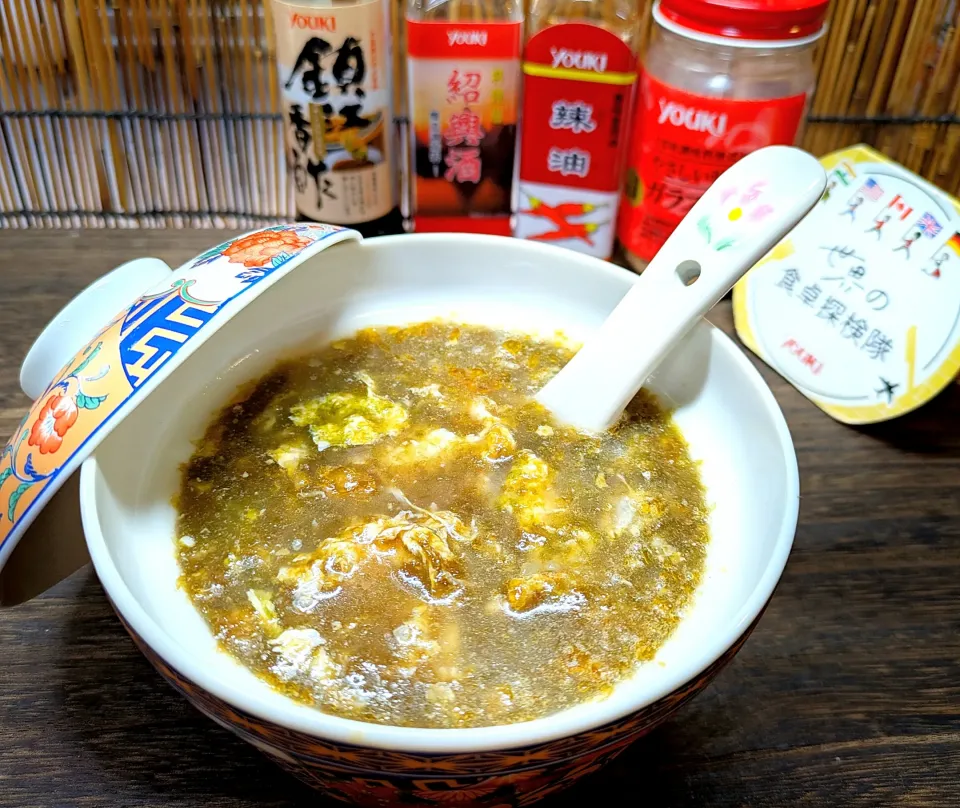 世界の『食卓探検隊』🇨🇳中国料理
【紫菜蛋花湯】(ヅツァイタンファータン)|ayaさん