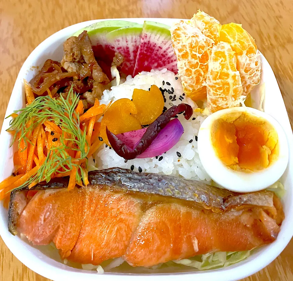 わたしお弁当🍱ᕙ( ˙-˙ )ᕗ♡︎❤️|ふみぃさん