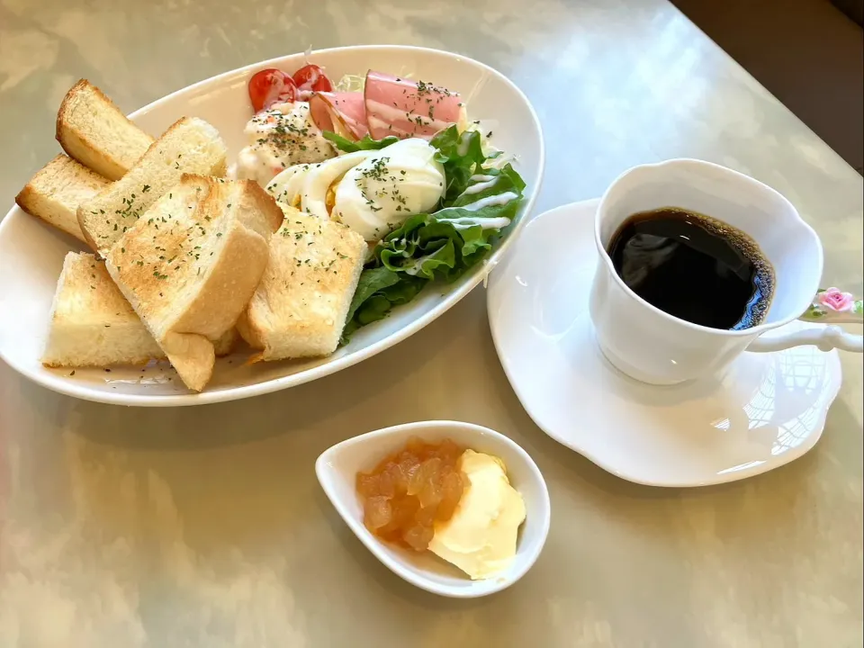 Bモーニング|喫茶店TOPさん