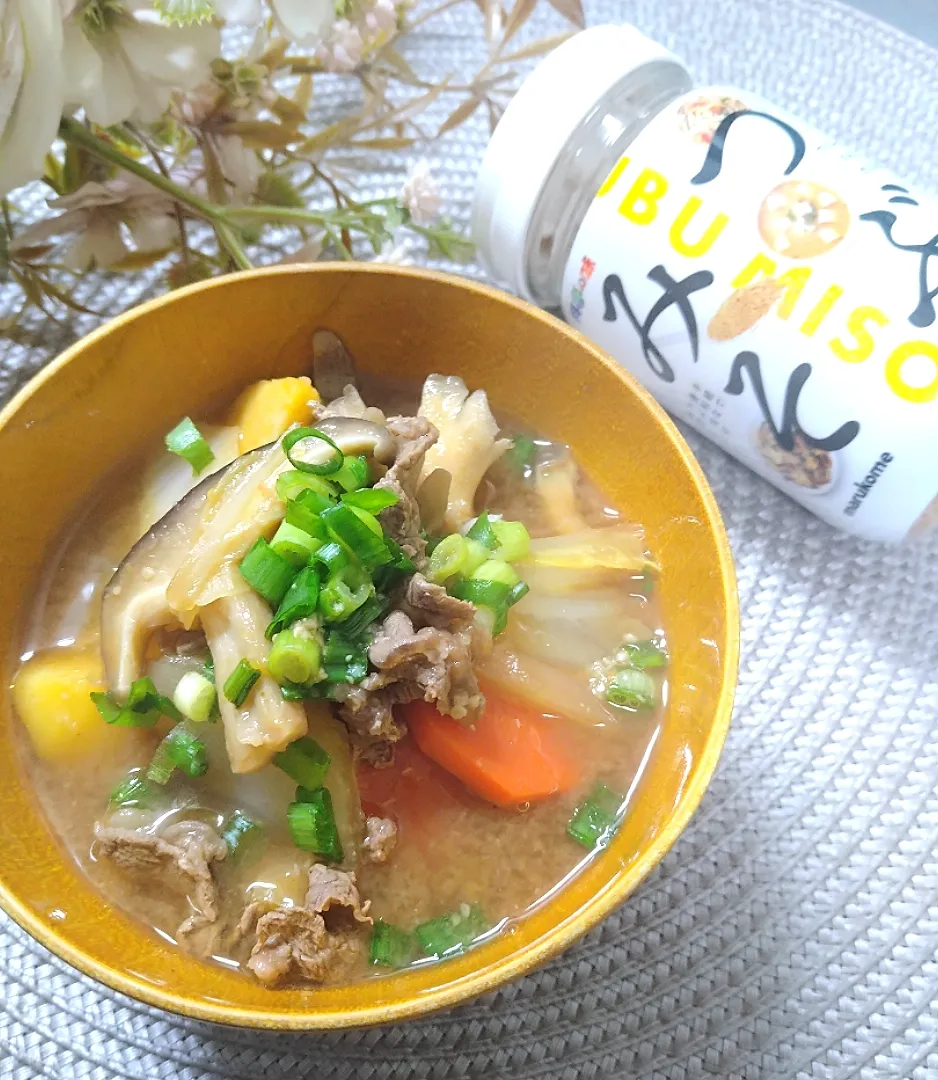 牛肉の粕汁 ·͜·♡|fumiさん