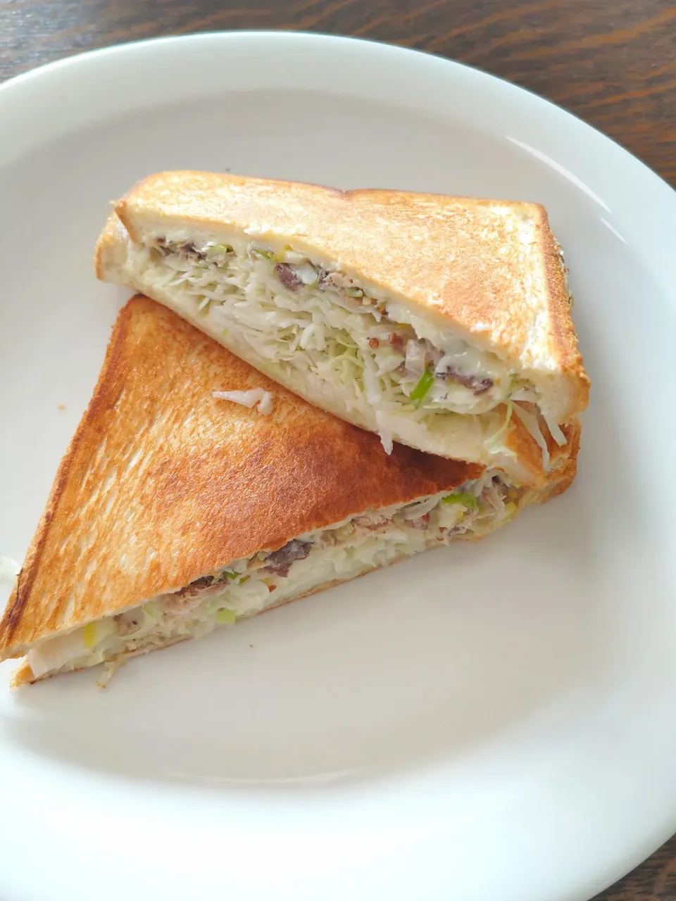 鯖缶のホットサンド|マイケルの料理さん