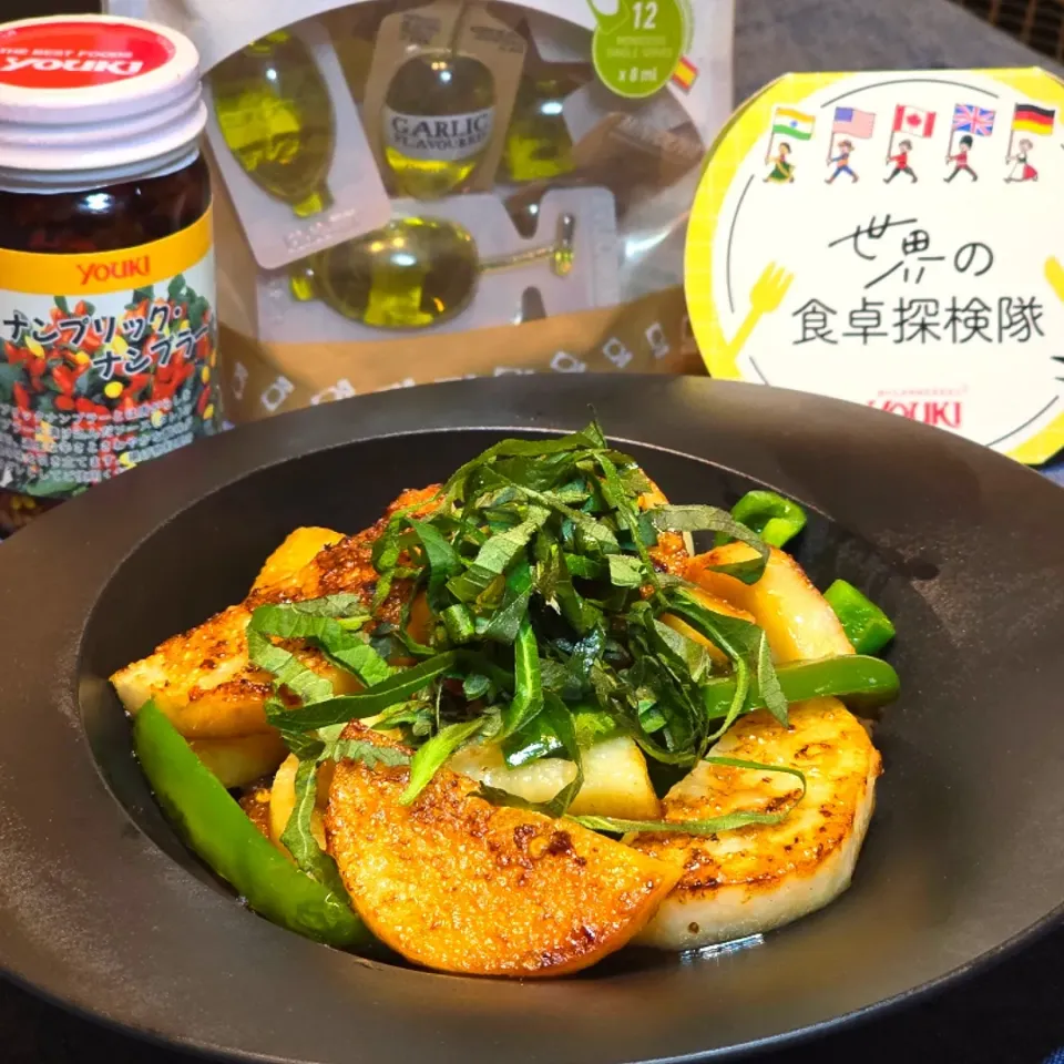 長芋のガリバタナンプリ|オハナシマンさん