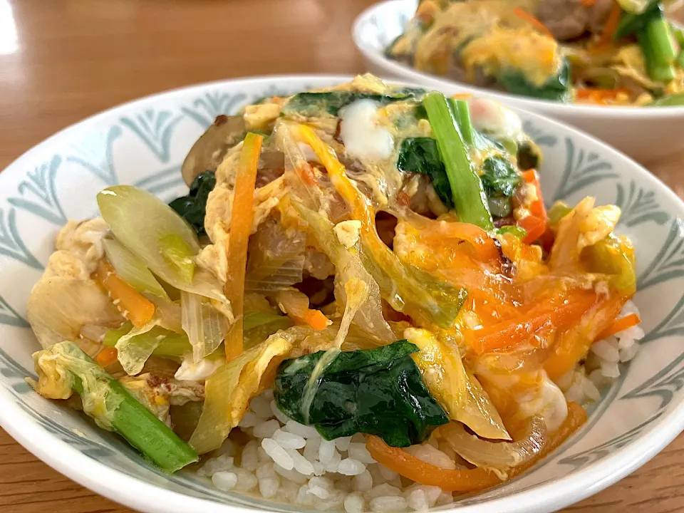 ＊お野菜たっぷりの親子丼＊|＊抹茶＊さん