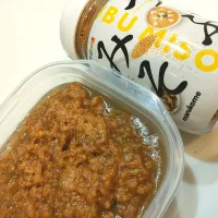 マルコメ「料亭の味フリーズドライつぶみそボトル」を使って油味噌|ふうママんさん