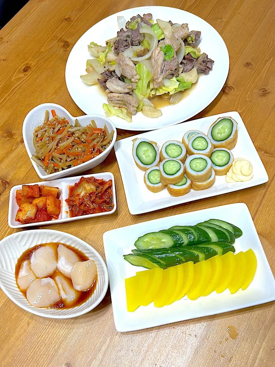 今日の晩ごはんです。|地蔵菩薩さん
