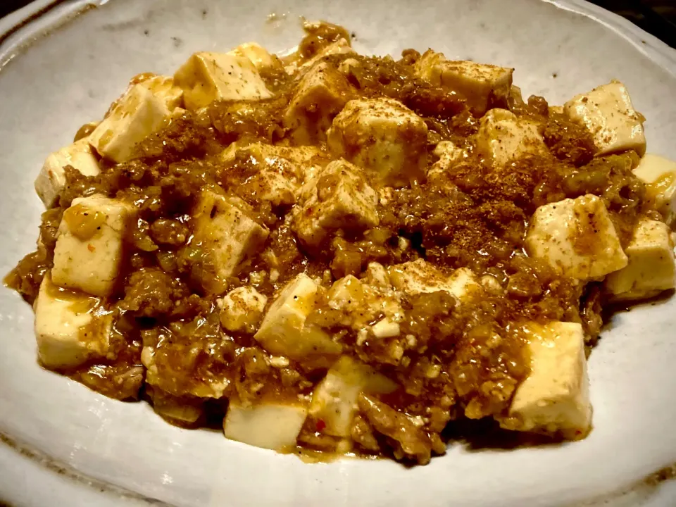 菊水とともにXO醬で麻婆豆腐|mottoさん