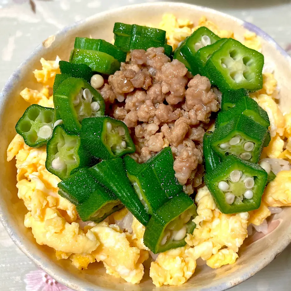 三色丼|MOOMINさん