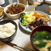 ステーキ定食|さかもっつさん