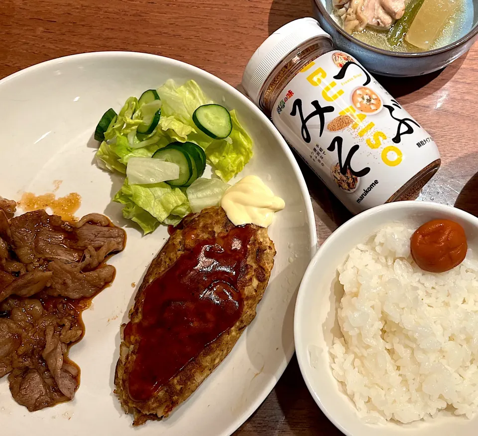 粒みそでサバ缶バーグ|あゆさん