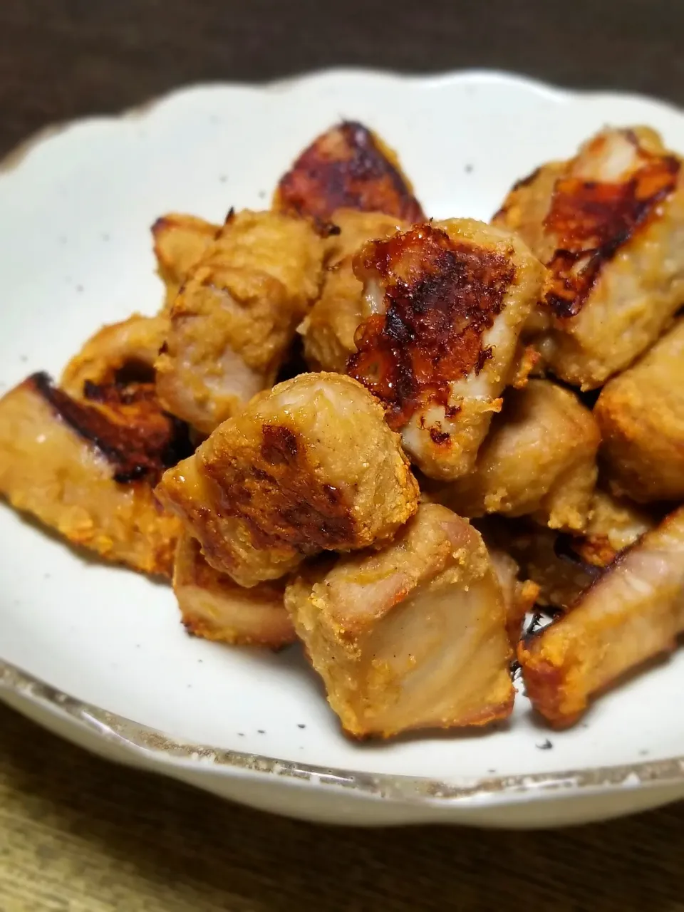 パパ作👨揚げないマグロ唐揚げ|ぱんだのままんさん