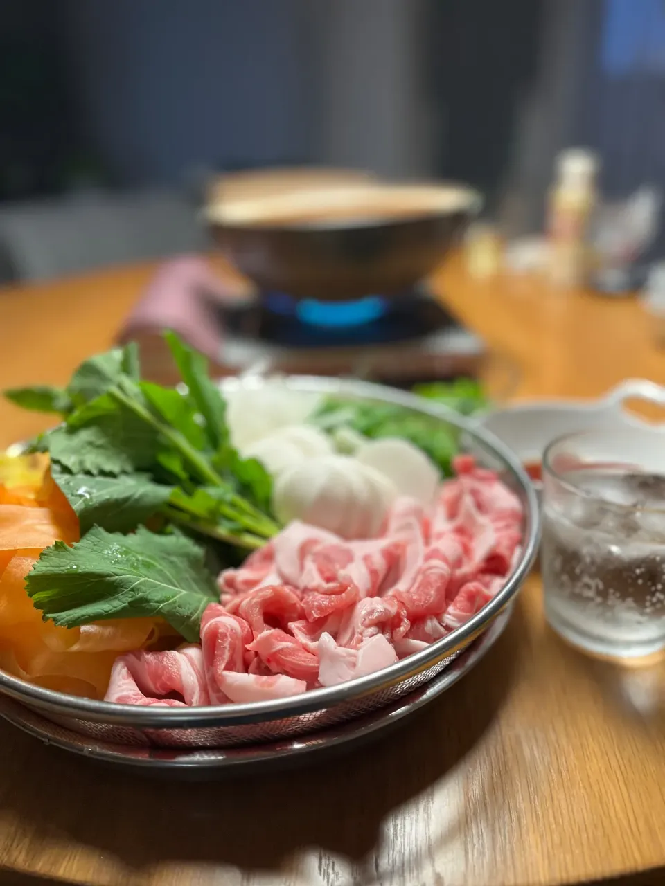 2/8の夕食　野菜たっぷり豚しゃぶ|yoneさん