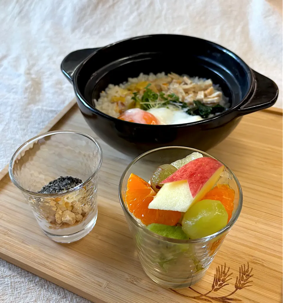 主人の朝ごはんです🥰|かっちゃん杉さん