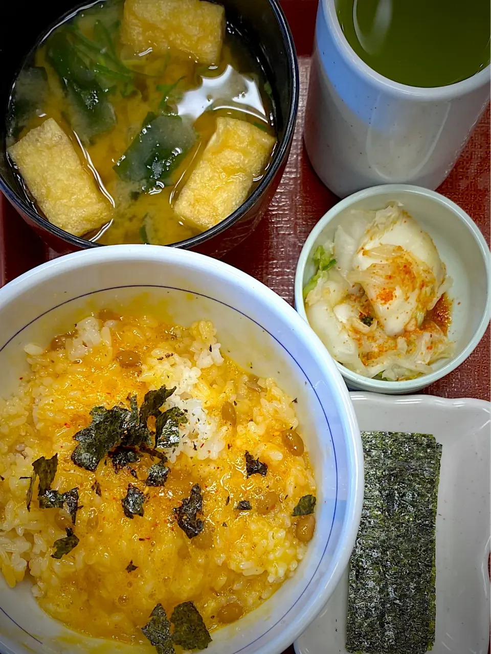 こだわり卵の納豆朝食 360円-30円（アプリクーポン）|すくらんぶるえっぐさん