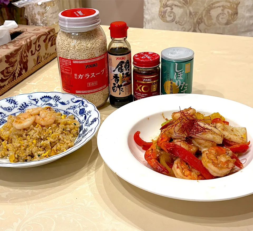 海鮮のXOジャン炒め海老のXOジャン炒飯|yosukeさん