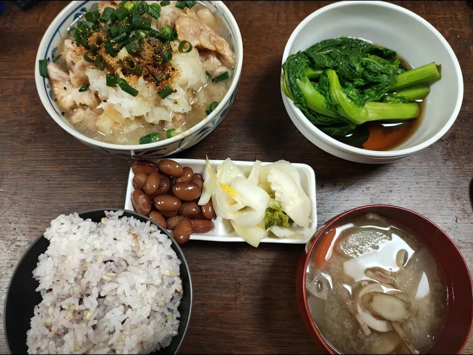 豚肉のみぞれ煮|アクちゃんさん