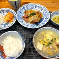 晩ご飯　メインは干し鱈のスープ|チルさん