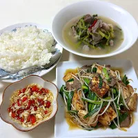 Dinner time with Khmer foods 🥰|Thok Pisethさん