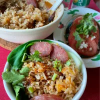 七海さんの料理 香腸煲仔飯　いただきまーす🙏|アッチさん