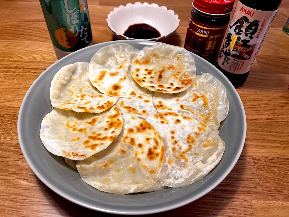 餃子焼き|かぼちゃんさん