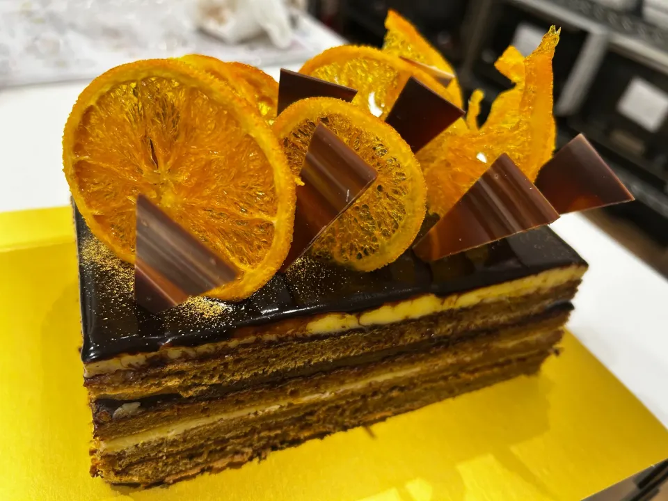 オペラとオレンジのコンフィ|🍊🍒ユッキー🎂🍞🍲さん